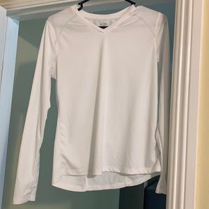 White champion long sleeve